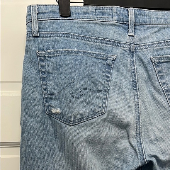 AG Adriano Goldschmied The Midrise Stevie Capri Ankle Cropped Jeans - Size 29 - Picture 13 of 16